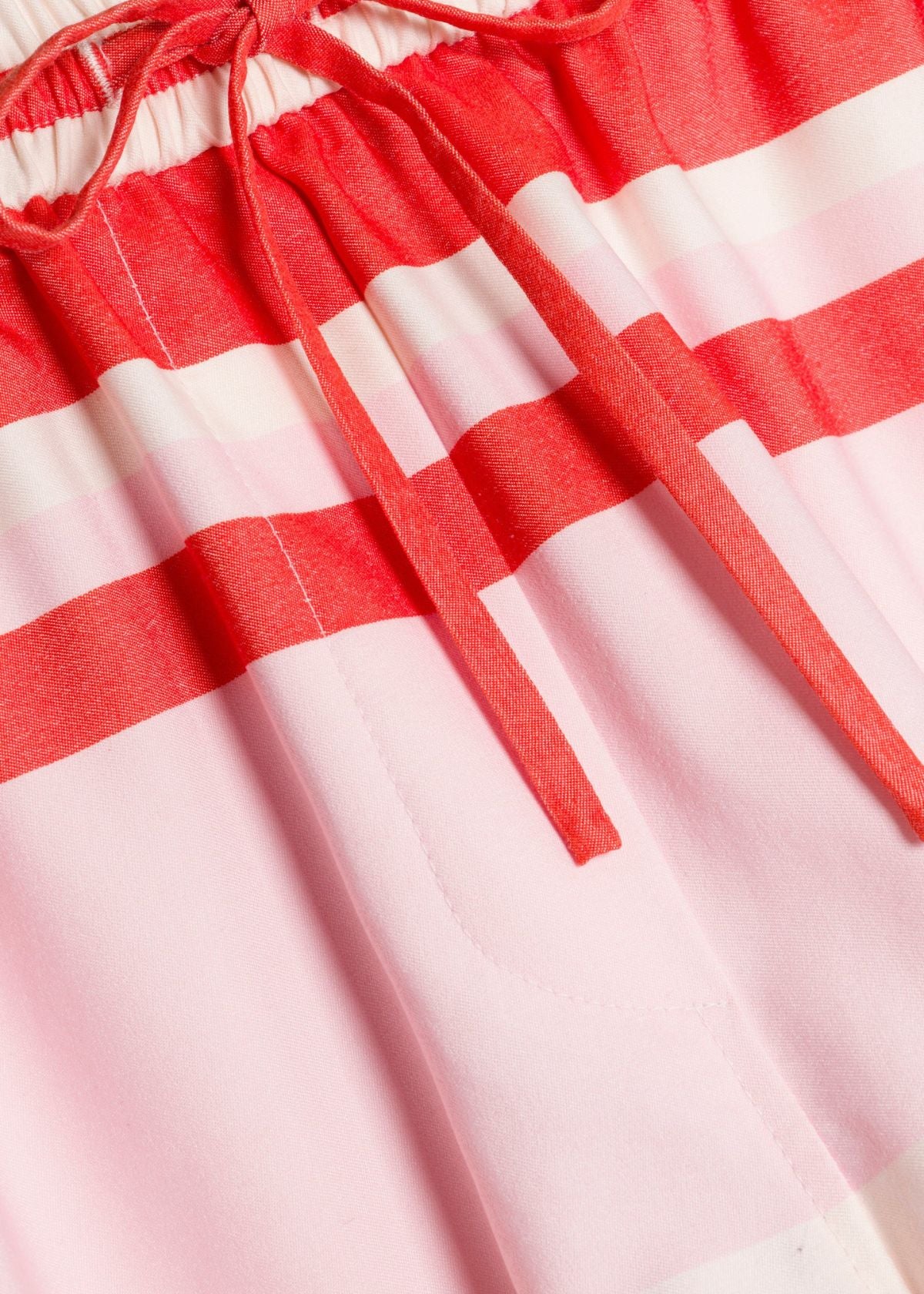 SIMKHAI Karleigh Drawstring Short - Tulip Stripe