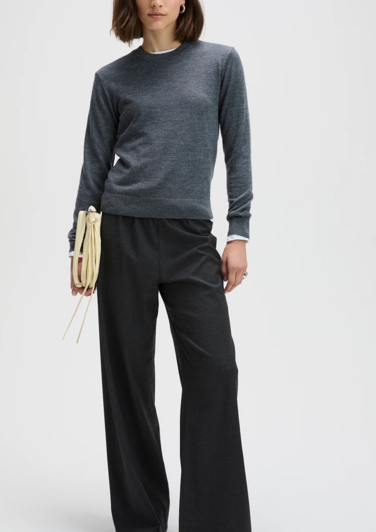 SOLD OUT NYC The Refined Crew Sweater - Charcoal