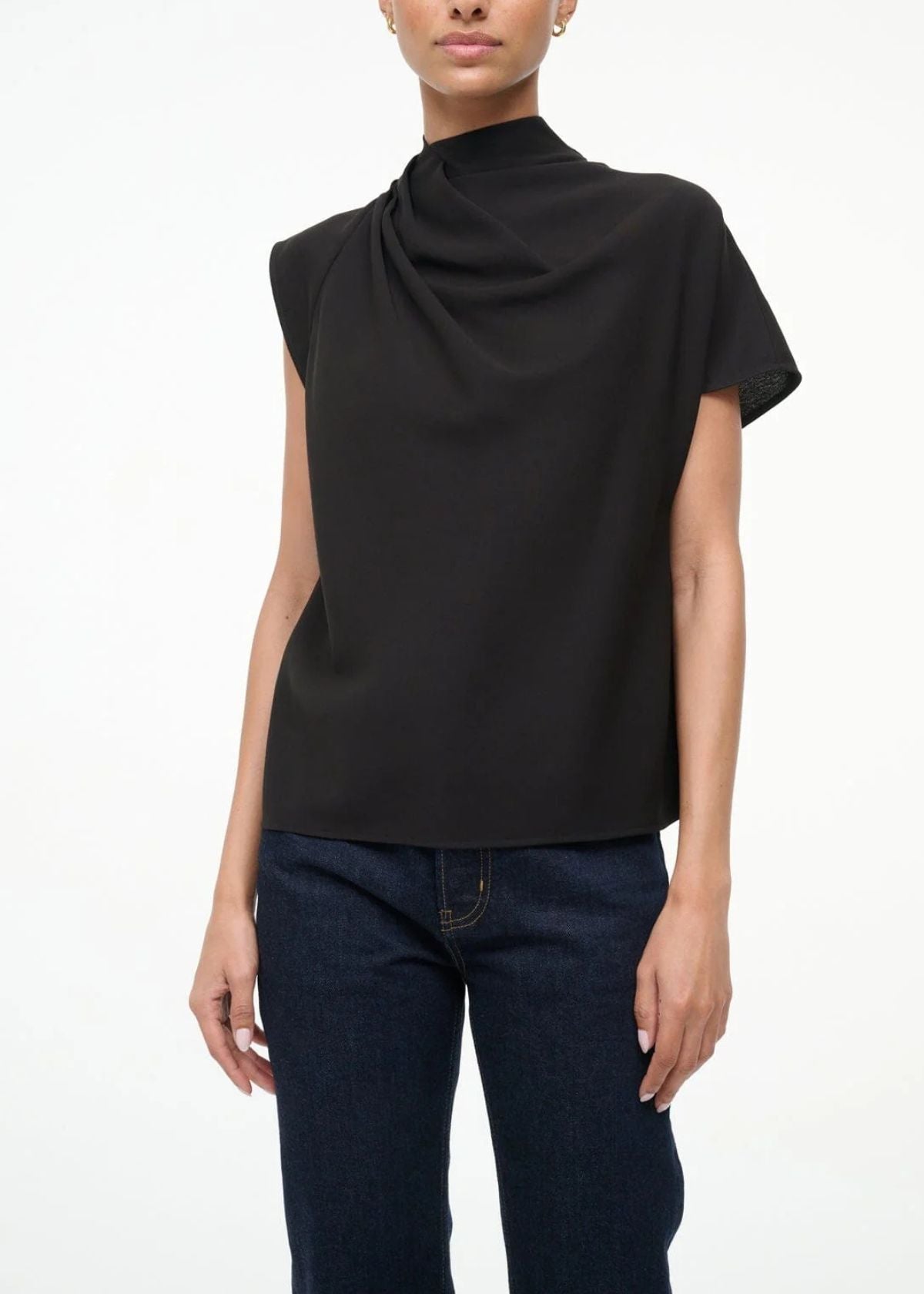 STAUD Davina Top - Black