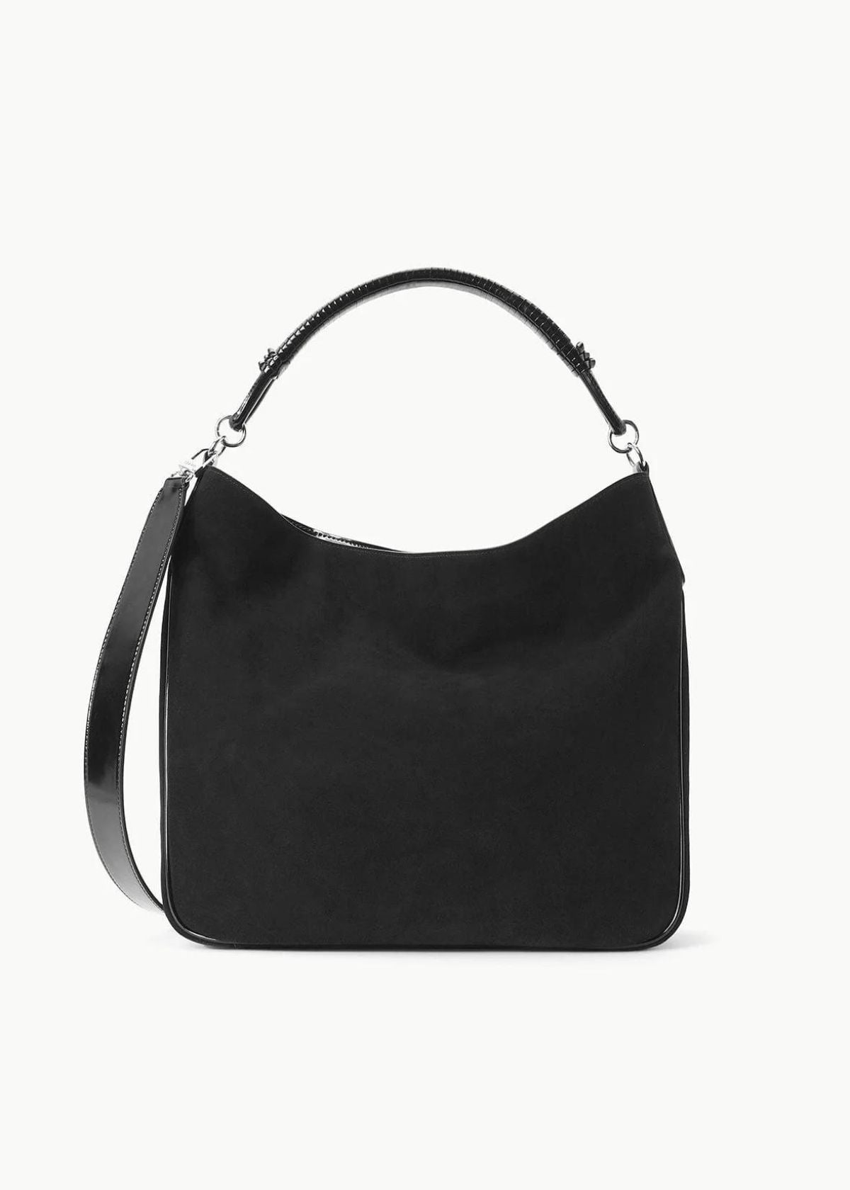 STAUD Perry Hobo Handbag - Black