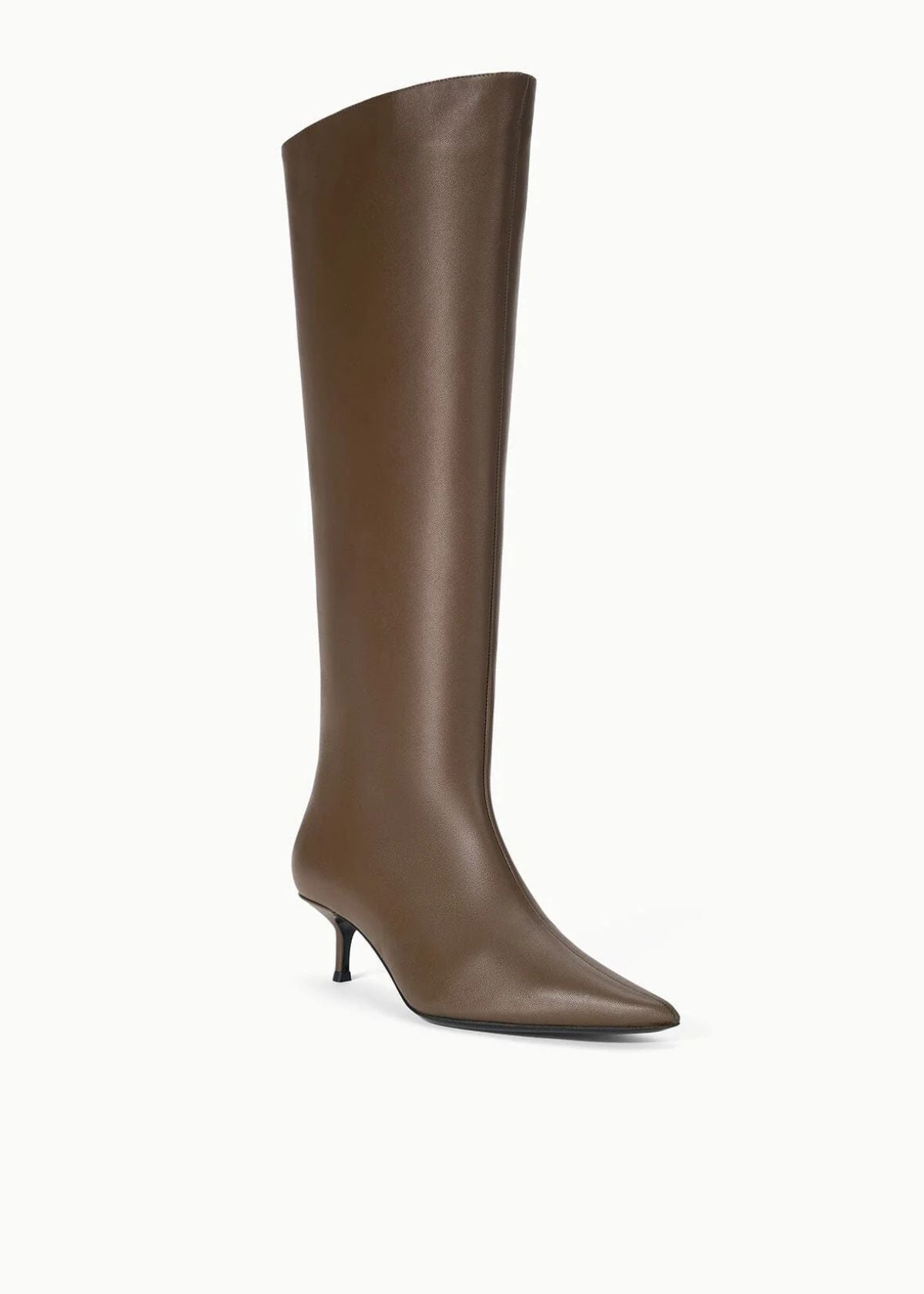 STAUD Sebastian Kitten Heel Boot - Truffle
