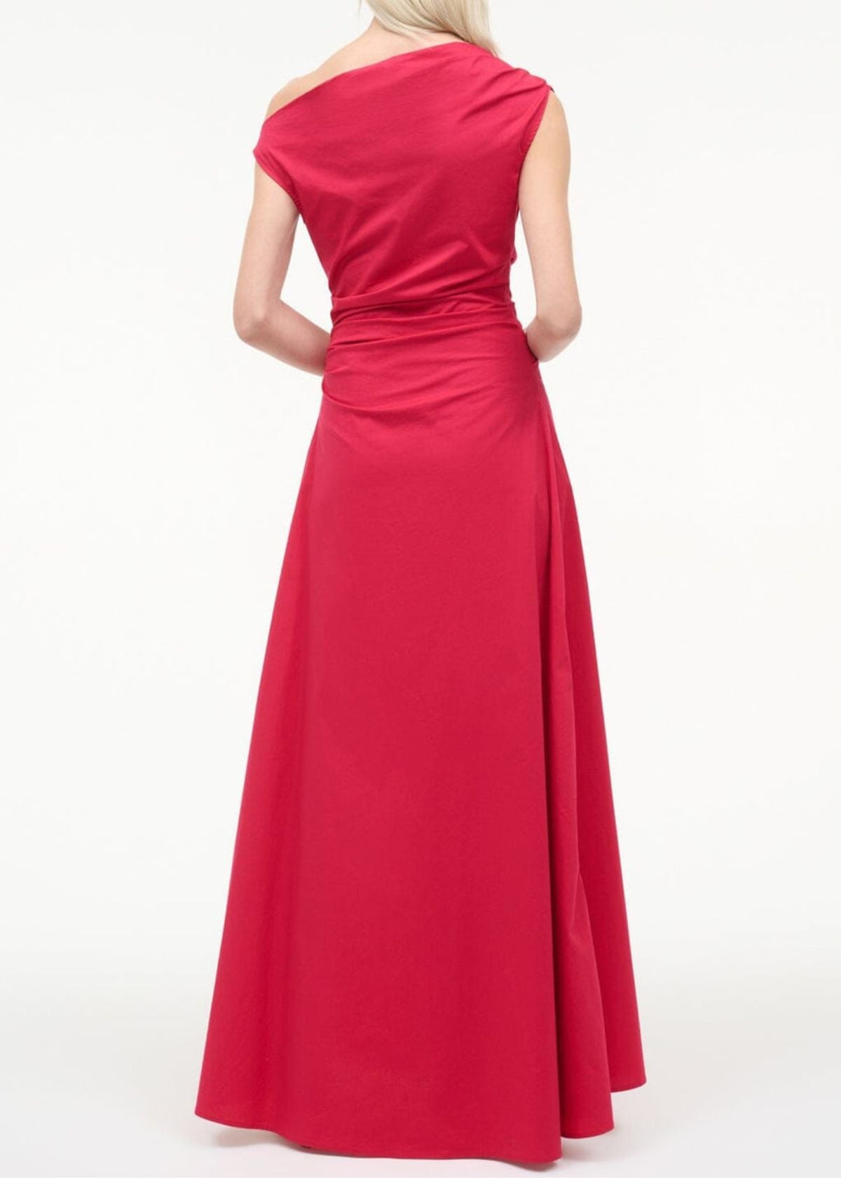 STAUD Phare Maxi Dress - Cherry