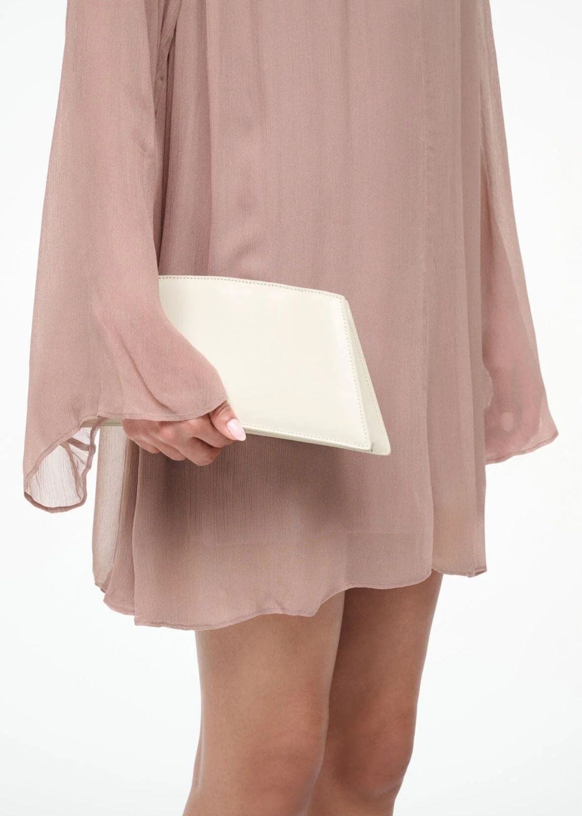 STAUD Coco Shoulder Handbag - Cream