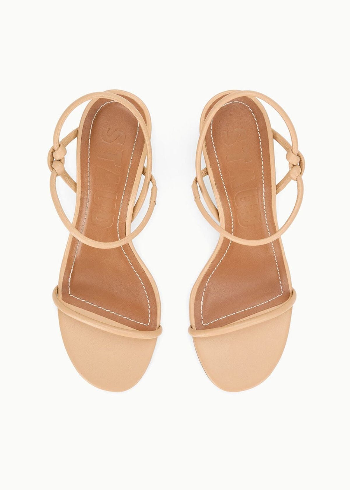 STAUD Laurel Heel - Porcini