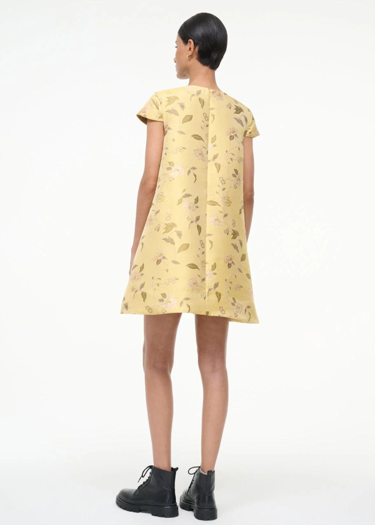 STAUD Mia Mini Dress - Wildflowers