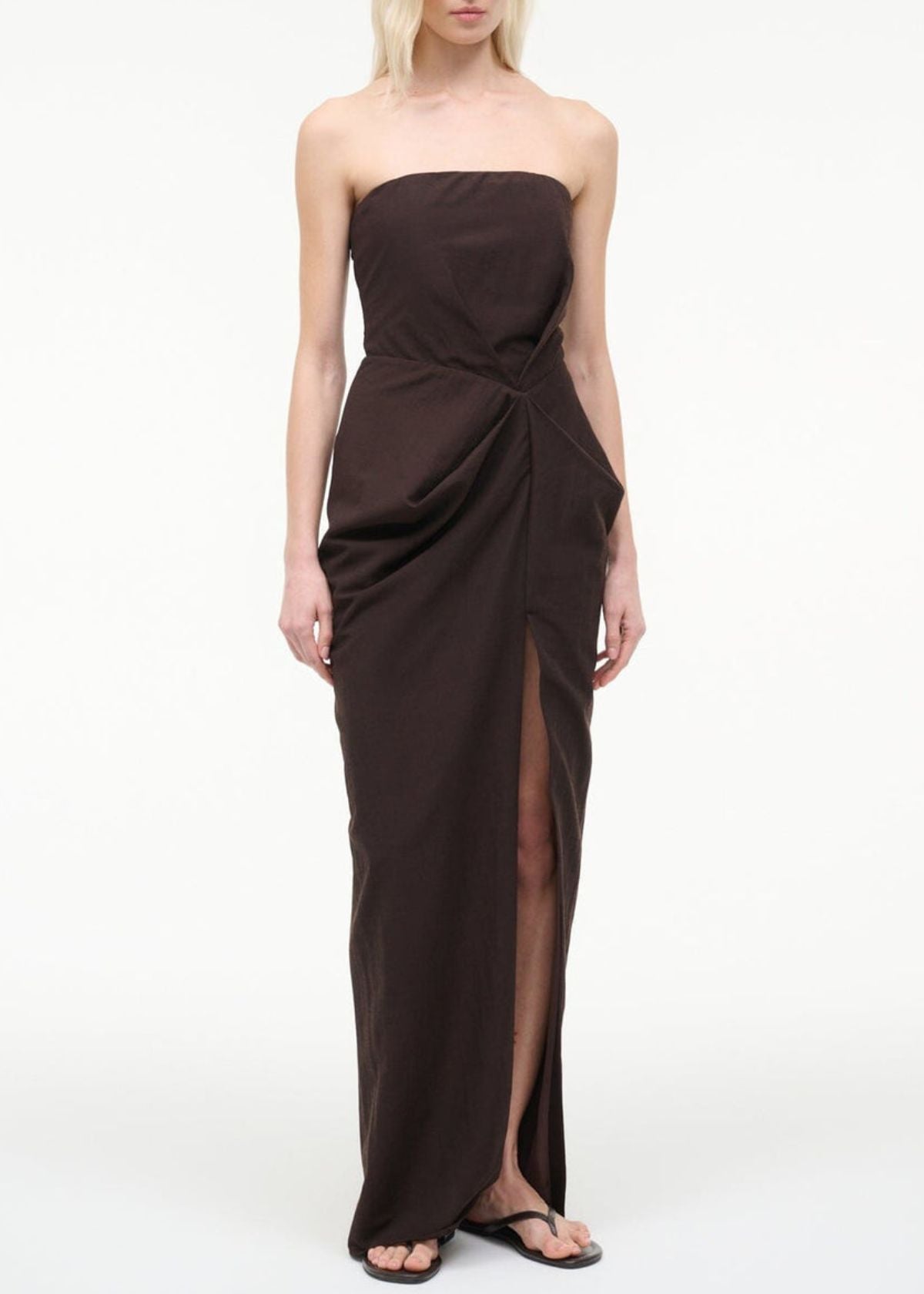 STAUD Kara Maxi Dress - Earth