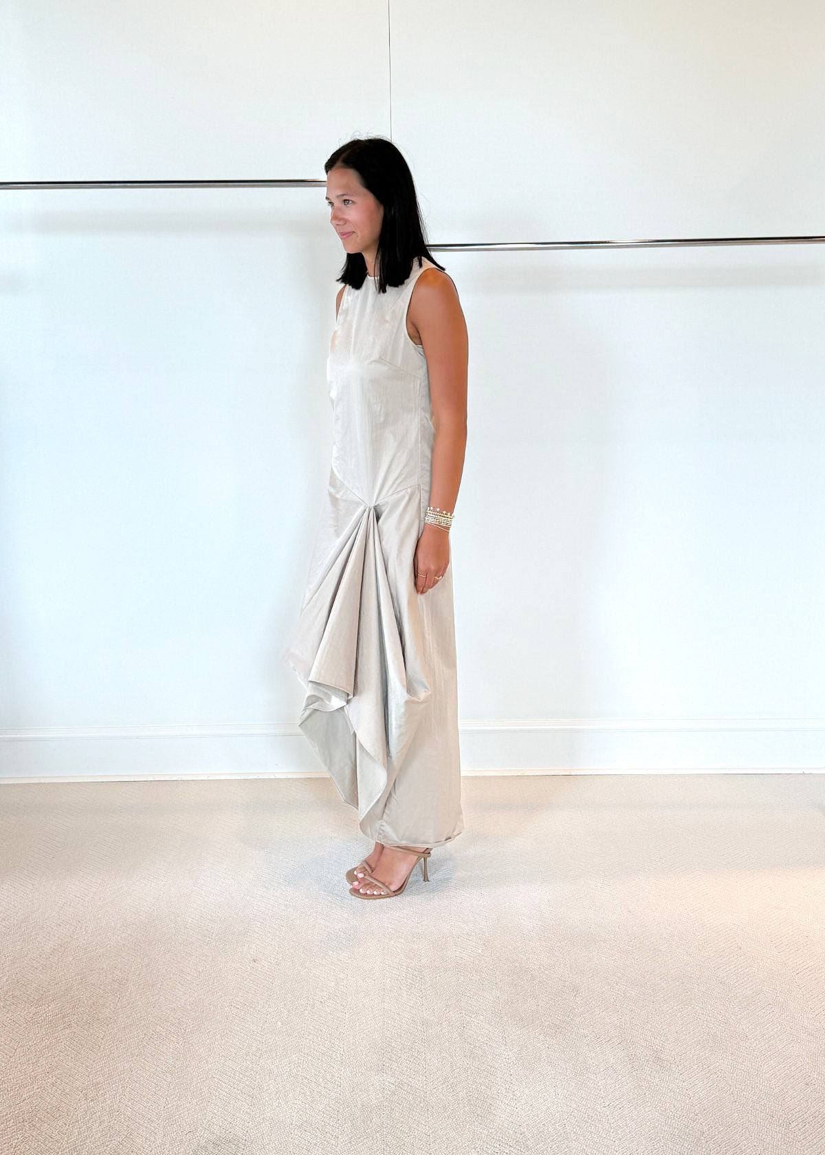 STAUD Viola Dress - Fawn