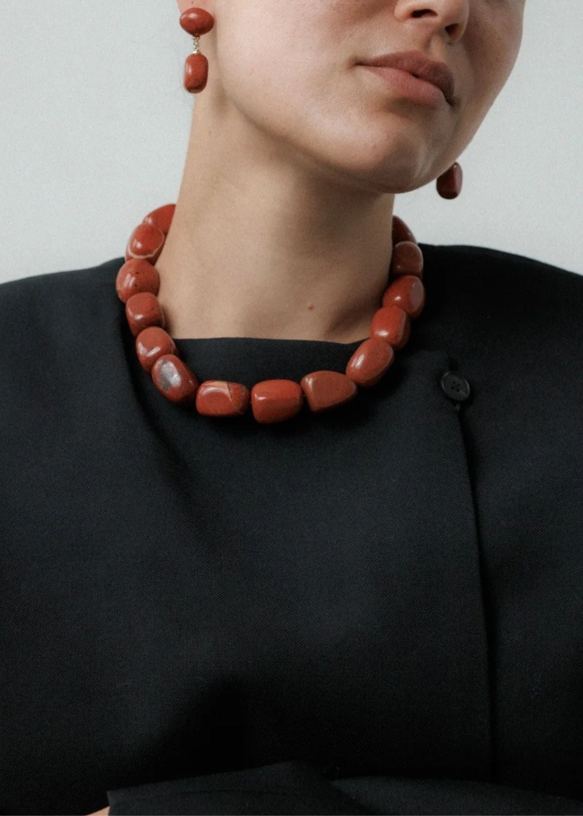 STELLAR WHISPERS Ignite Red Jasper Earring