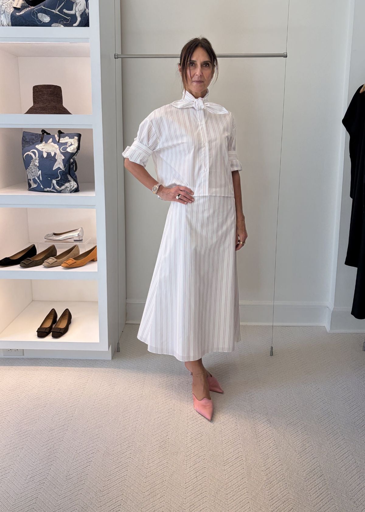 TWP Tie One On Top - White/Wine