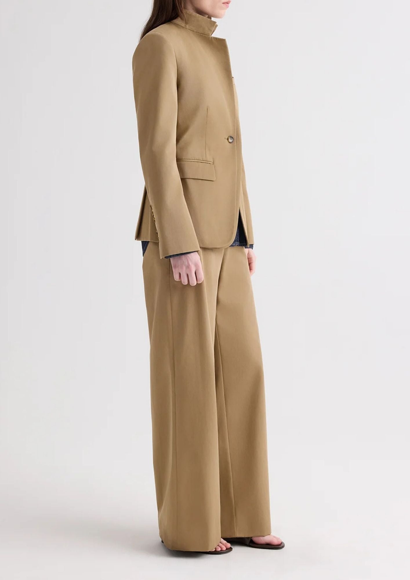 TWP The Double Take Blazer - British Khaki