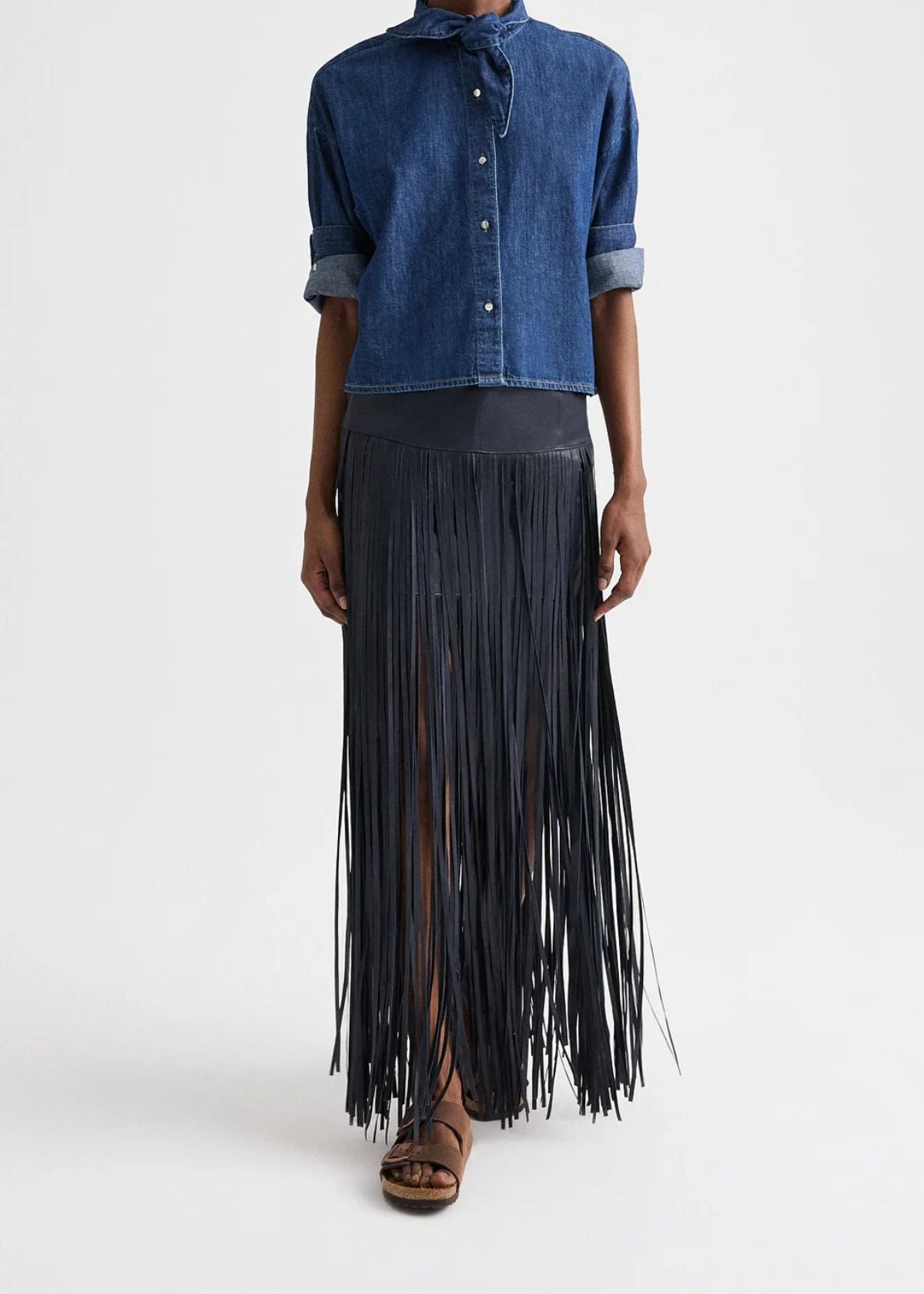 TWP Tie One On Top - Dark Stone