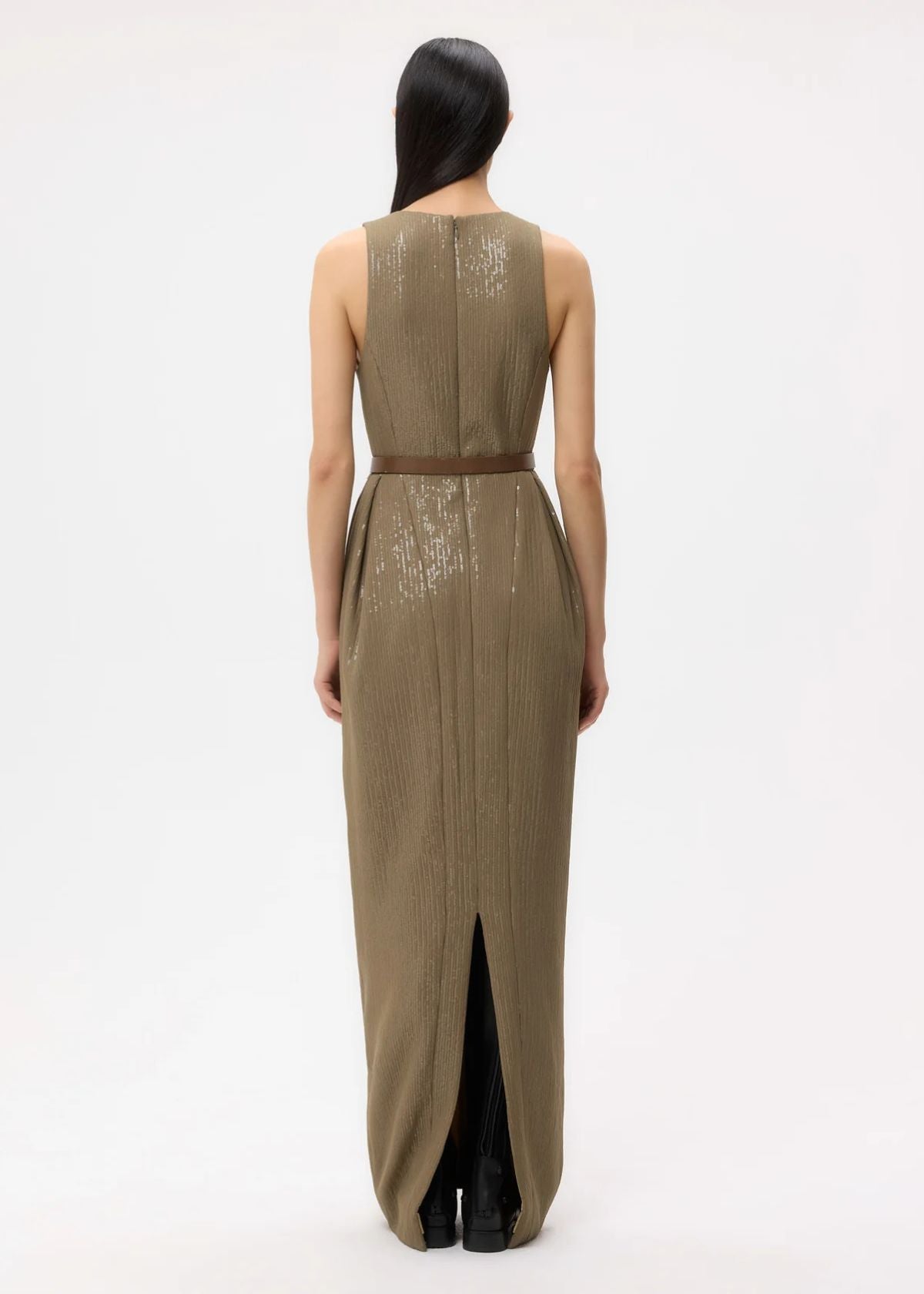 TWP Used To Love Me A Lot Dress - Olive