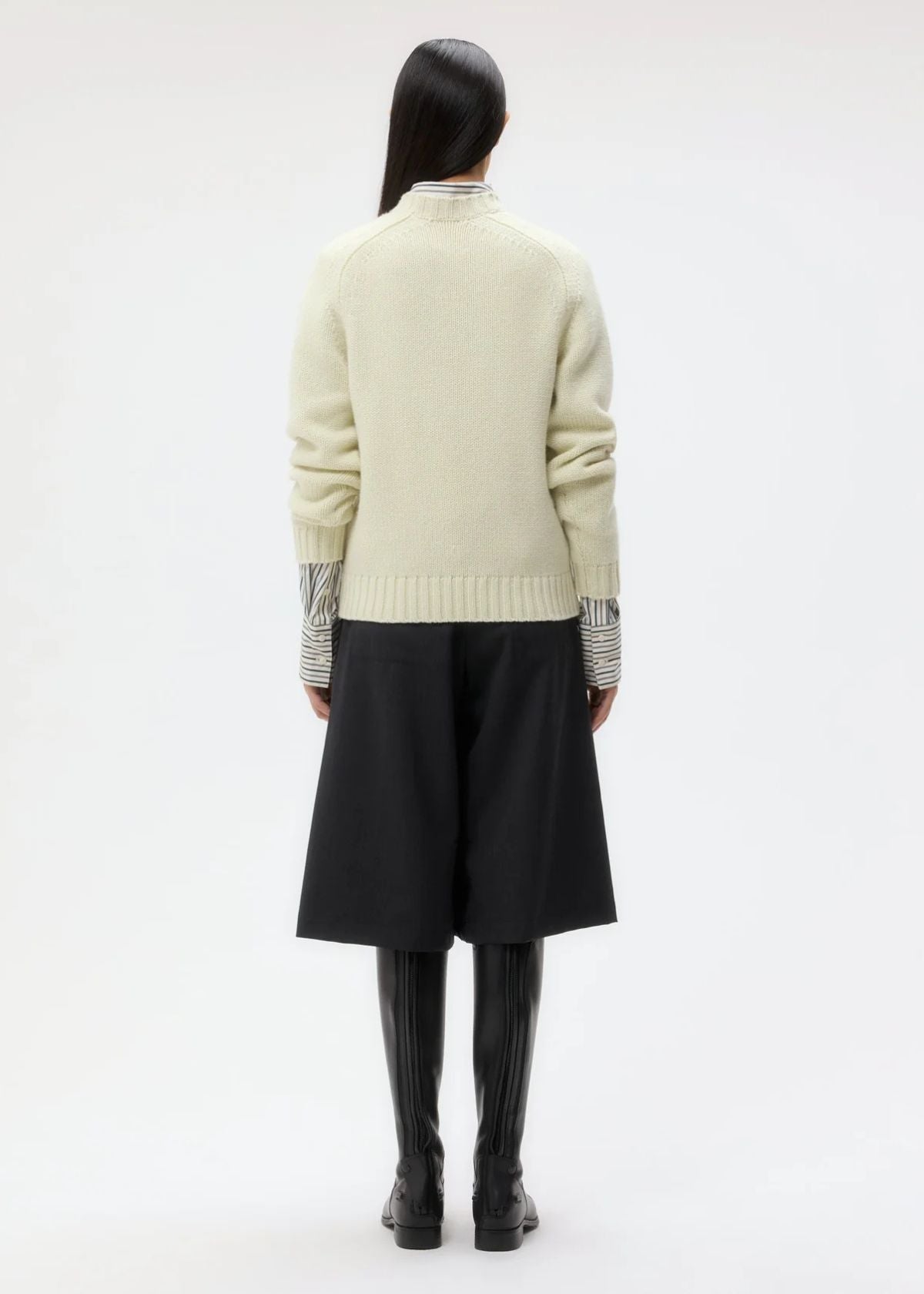 TWP New Jill Crew Sweater - Aloe Wash