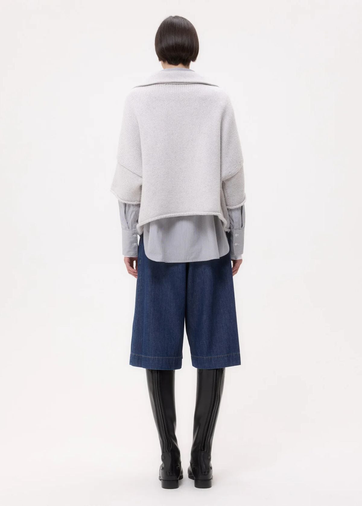 TWP In the Morning Sweater - Light Heather Grey