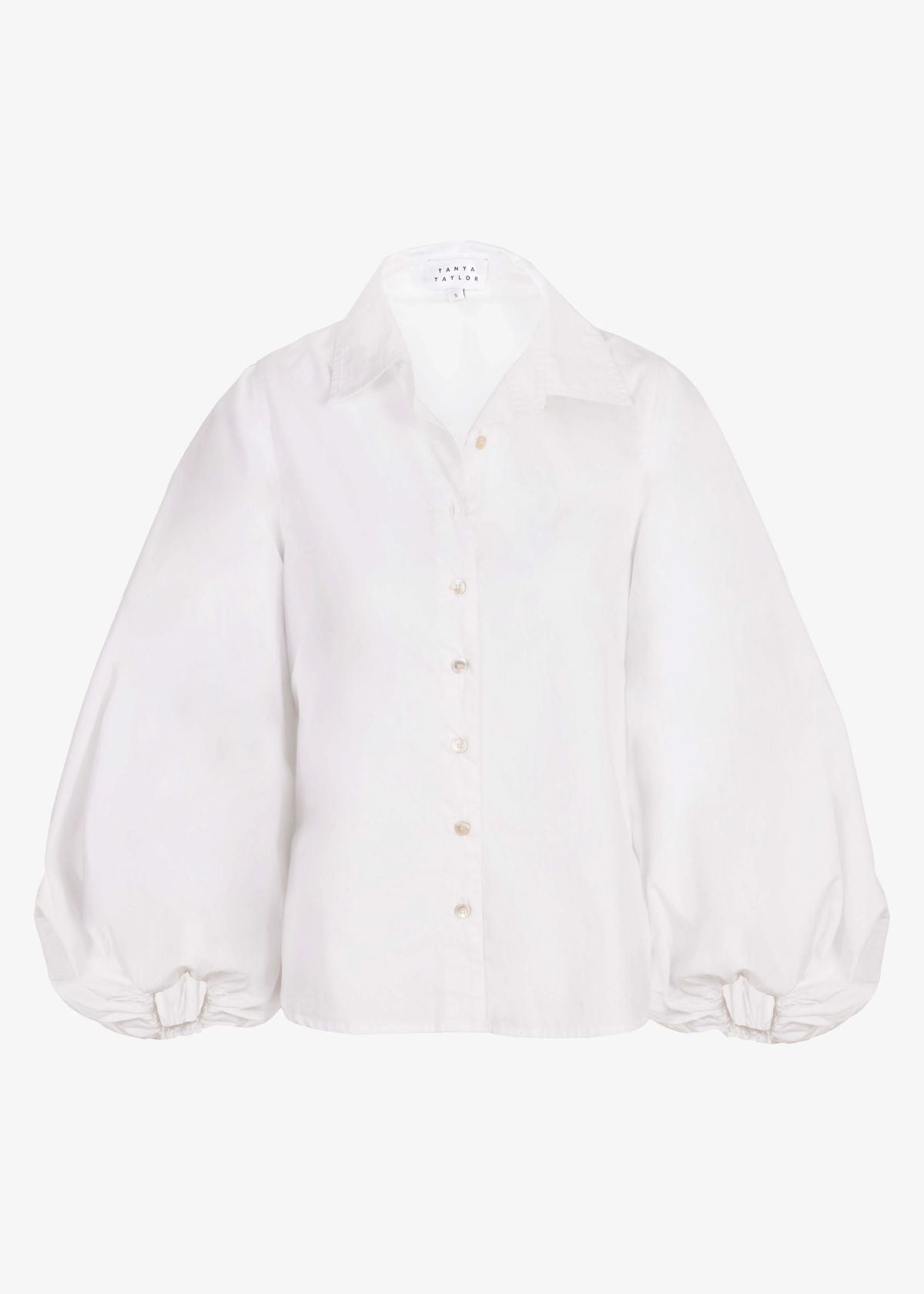 TANYA TAYLOR Marina Top - Optic White