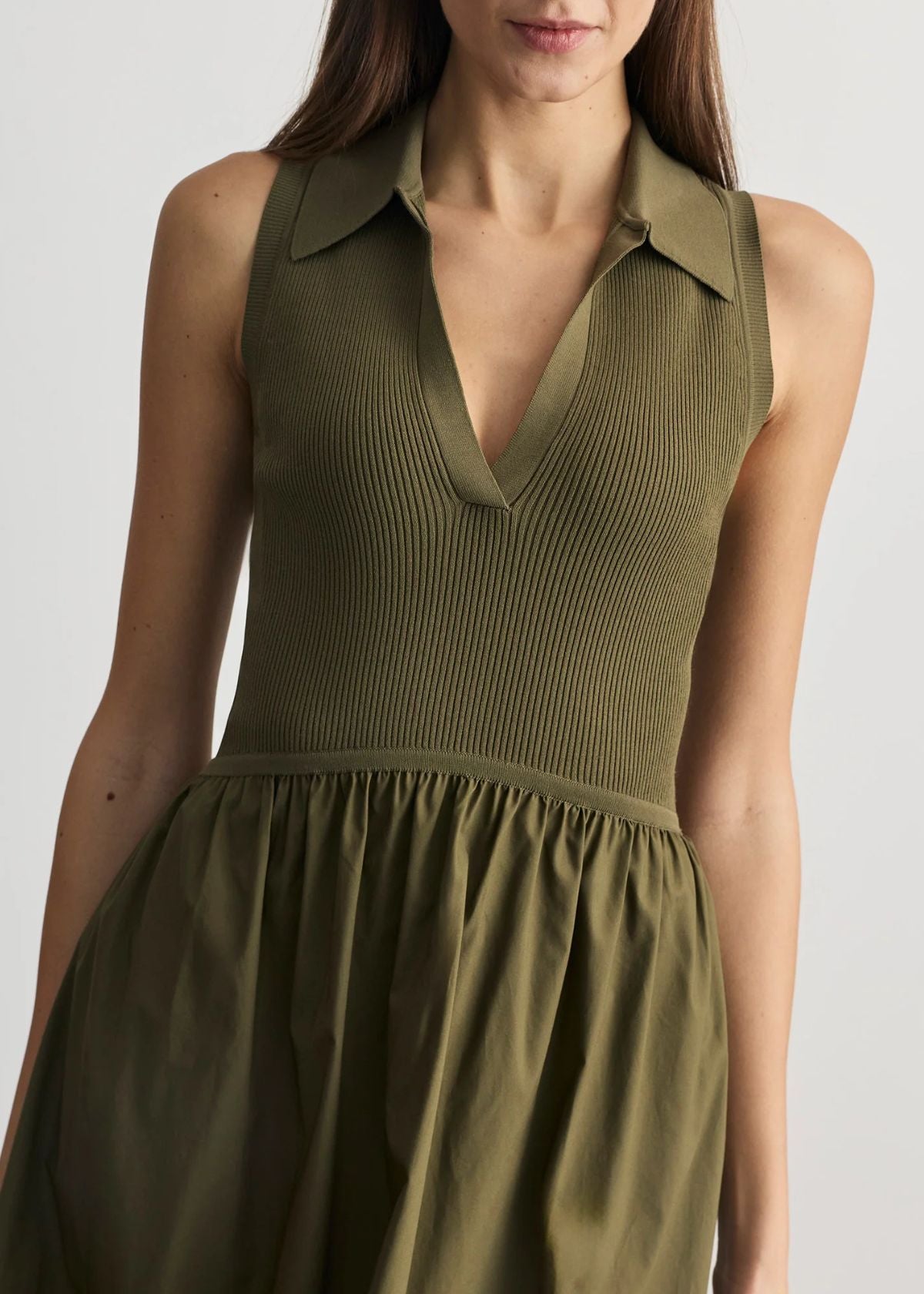 TANYA TAYLOR Bess Midi Dress - Fern