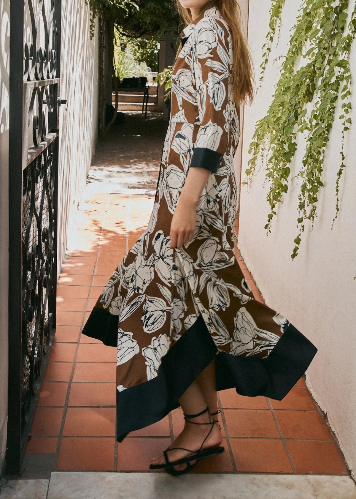 TANYA TAYLOR Selene Shirt Dress - Acorn