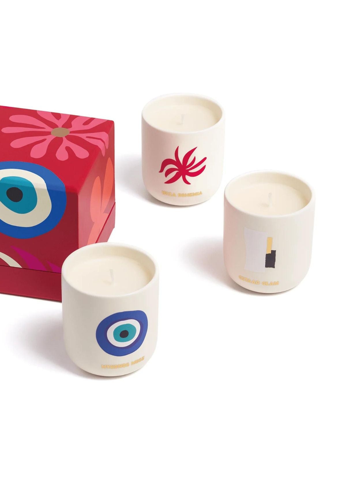 ASSOULINE Travel from Home Mini Scented Candle Set