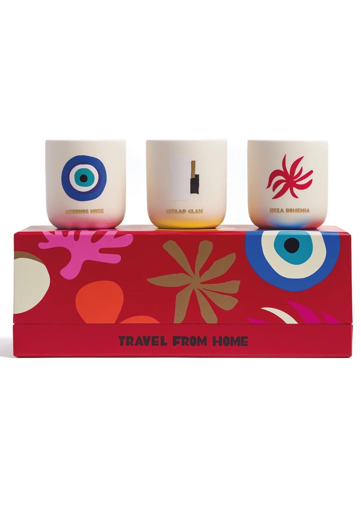 ASSOULINE Travel from Home Mini Scented Candle Set