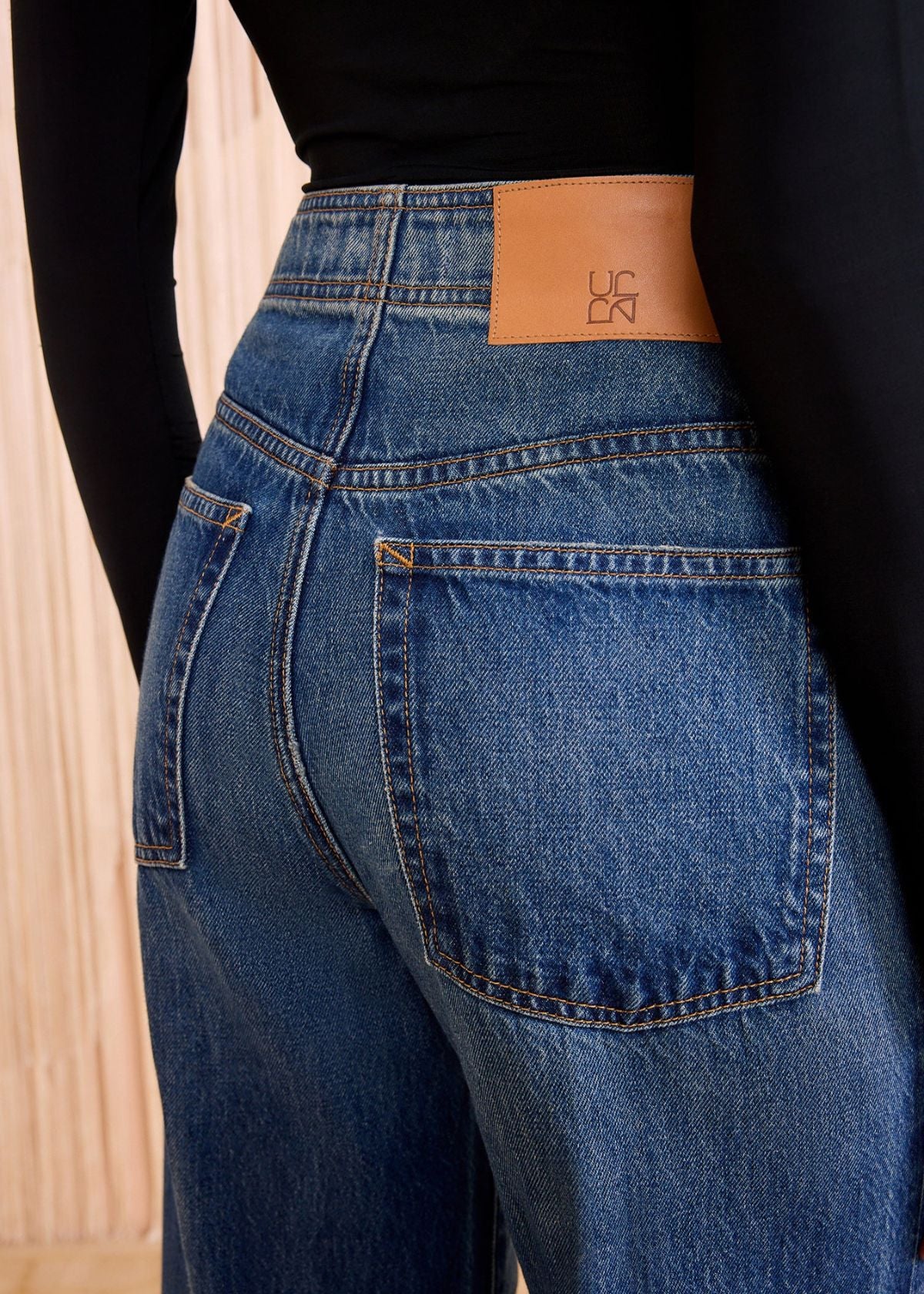 ULLA JOHNSON The Bianca High Rise Kick Flare Jean - Nile