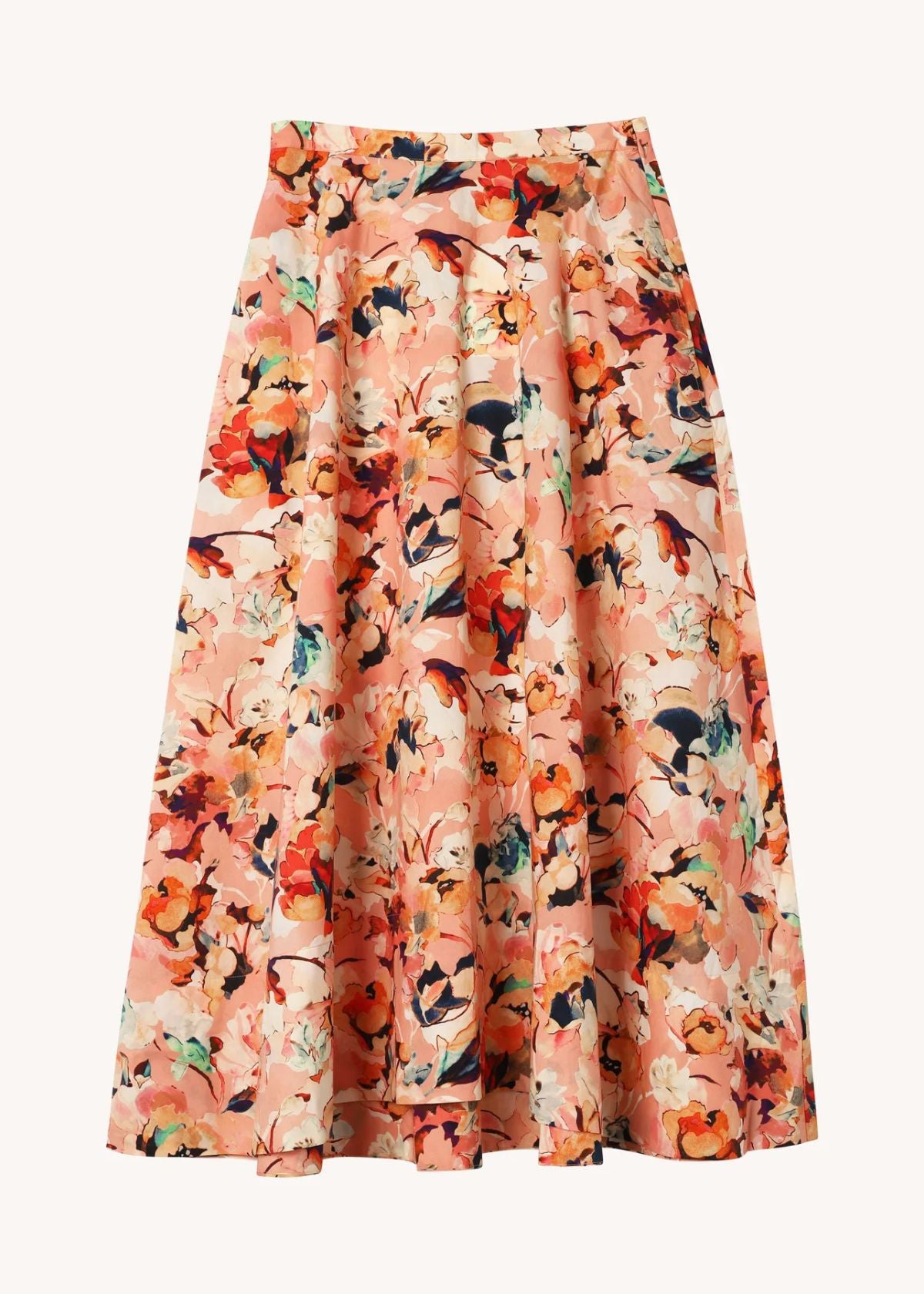 ULLA JOHNSON Sophea Cotton Skirt - Camellia
