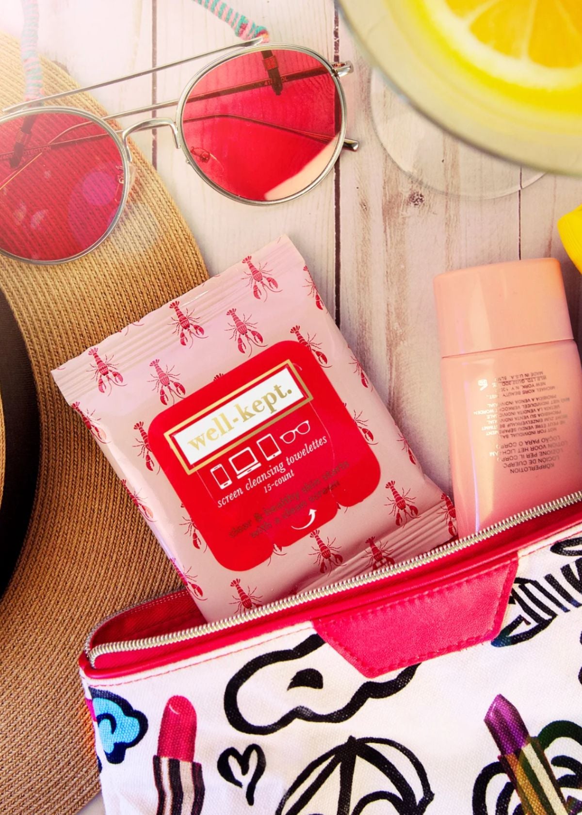 WELL-KEPT Screen Cleansing Towelettes - Lobsterfest