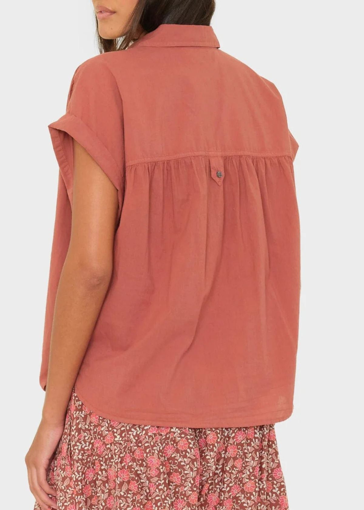 XIRENA Lexi Shirt - Cinnabar