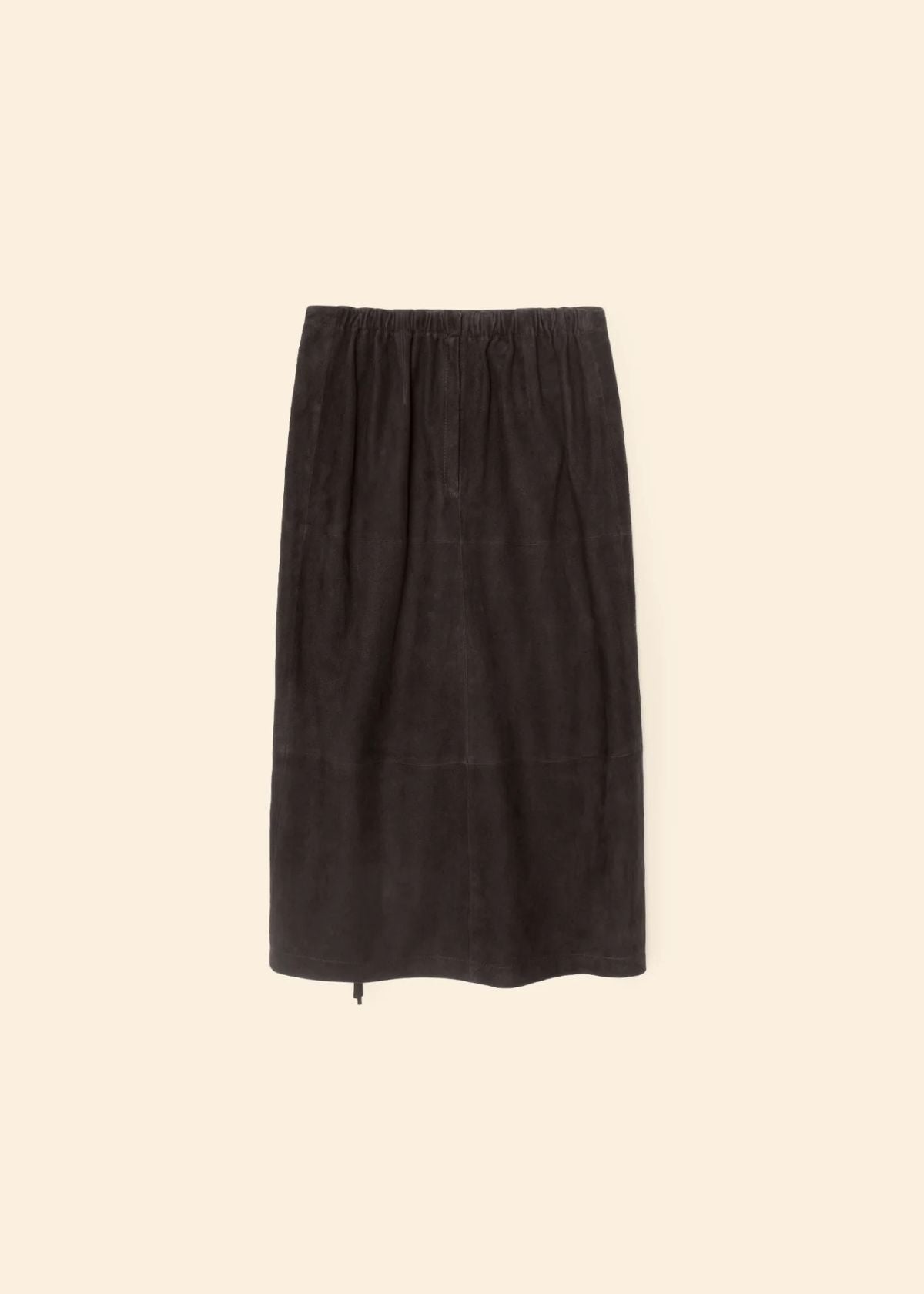 XIRENA Bonnie Suede Midi Skirt - Black