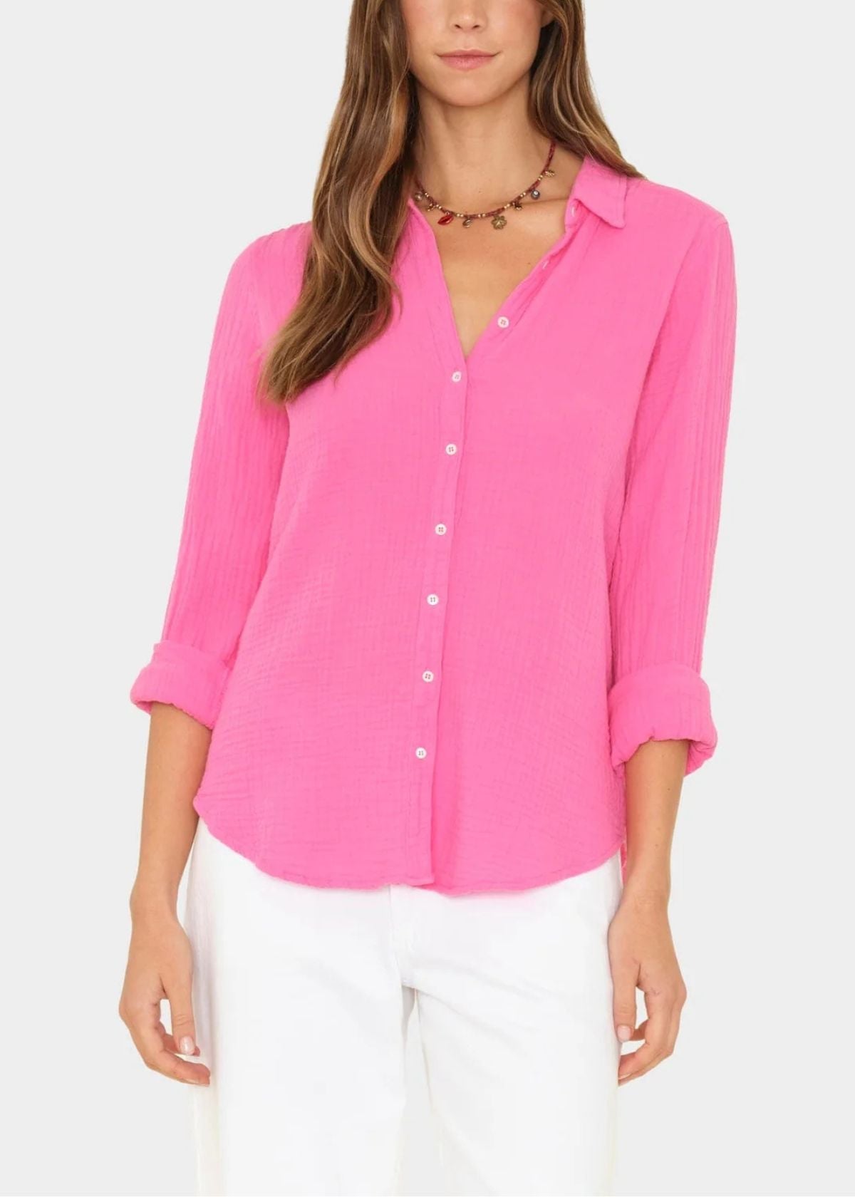 XIRENA Scout Top - Pink Sunrise