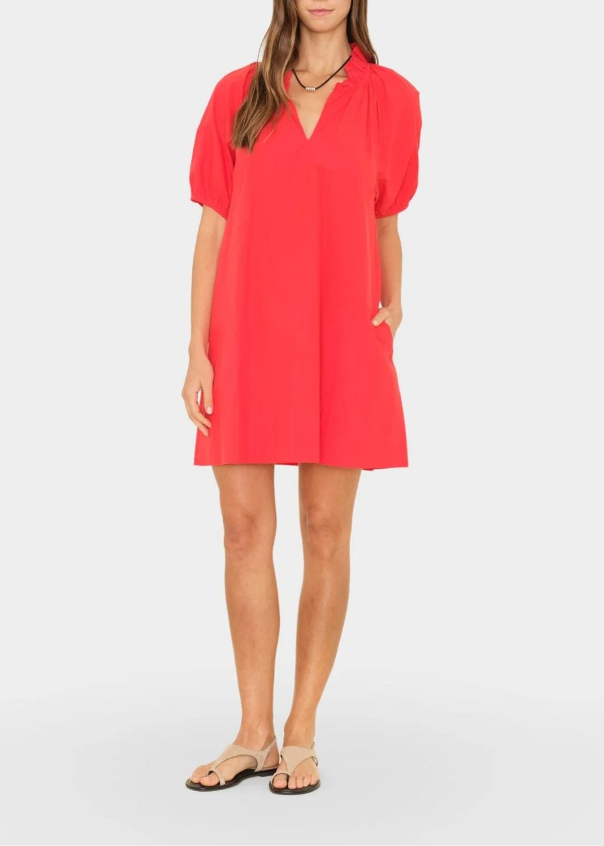 XIRENA Carleigh Dress - Red Flash