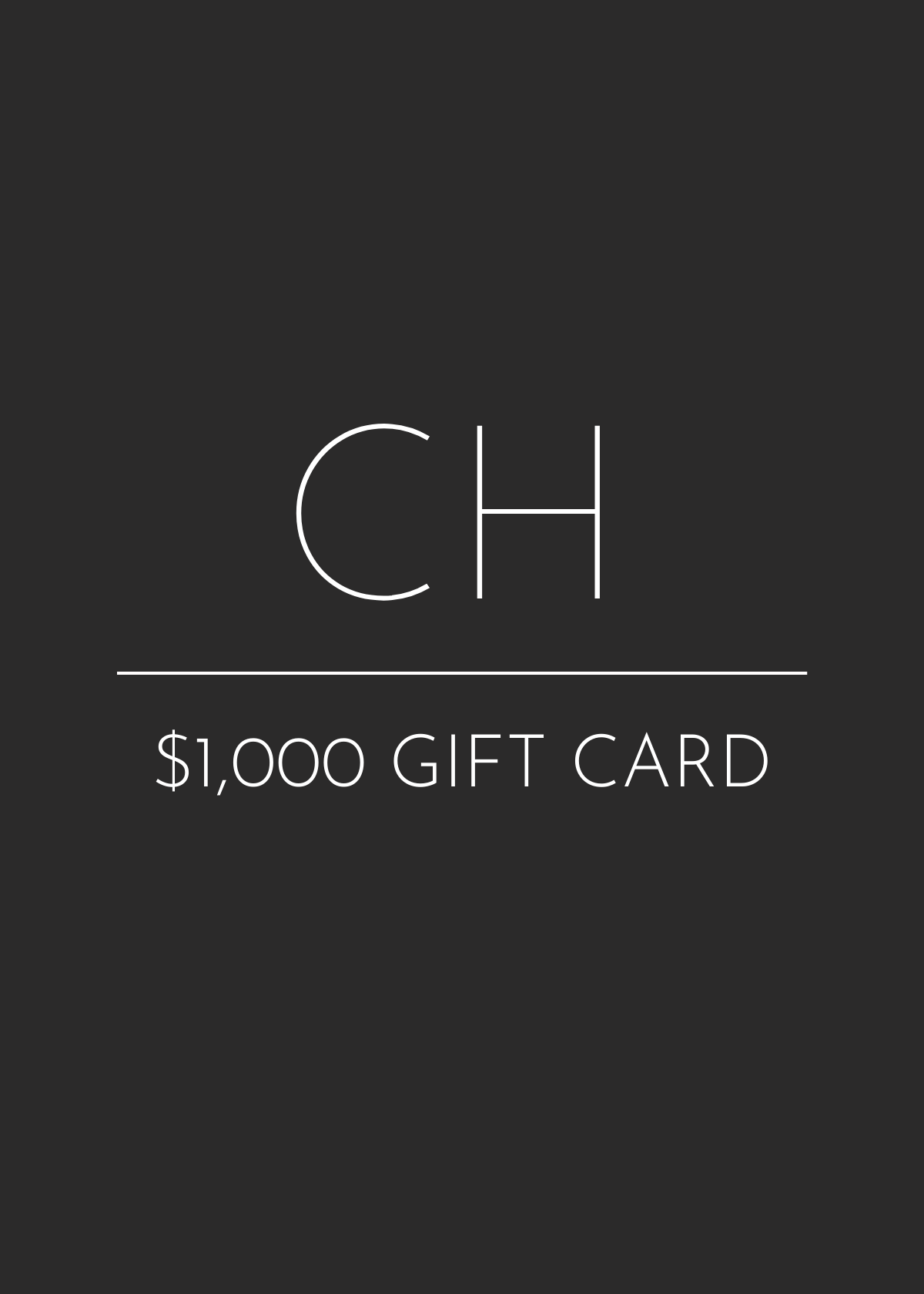 Carriage House e-Gift Card