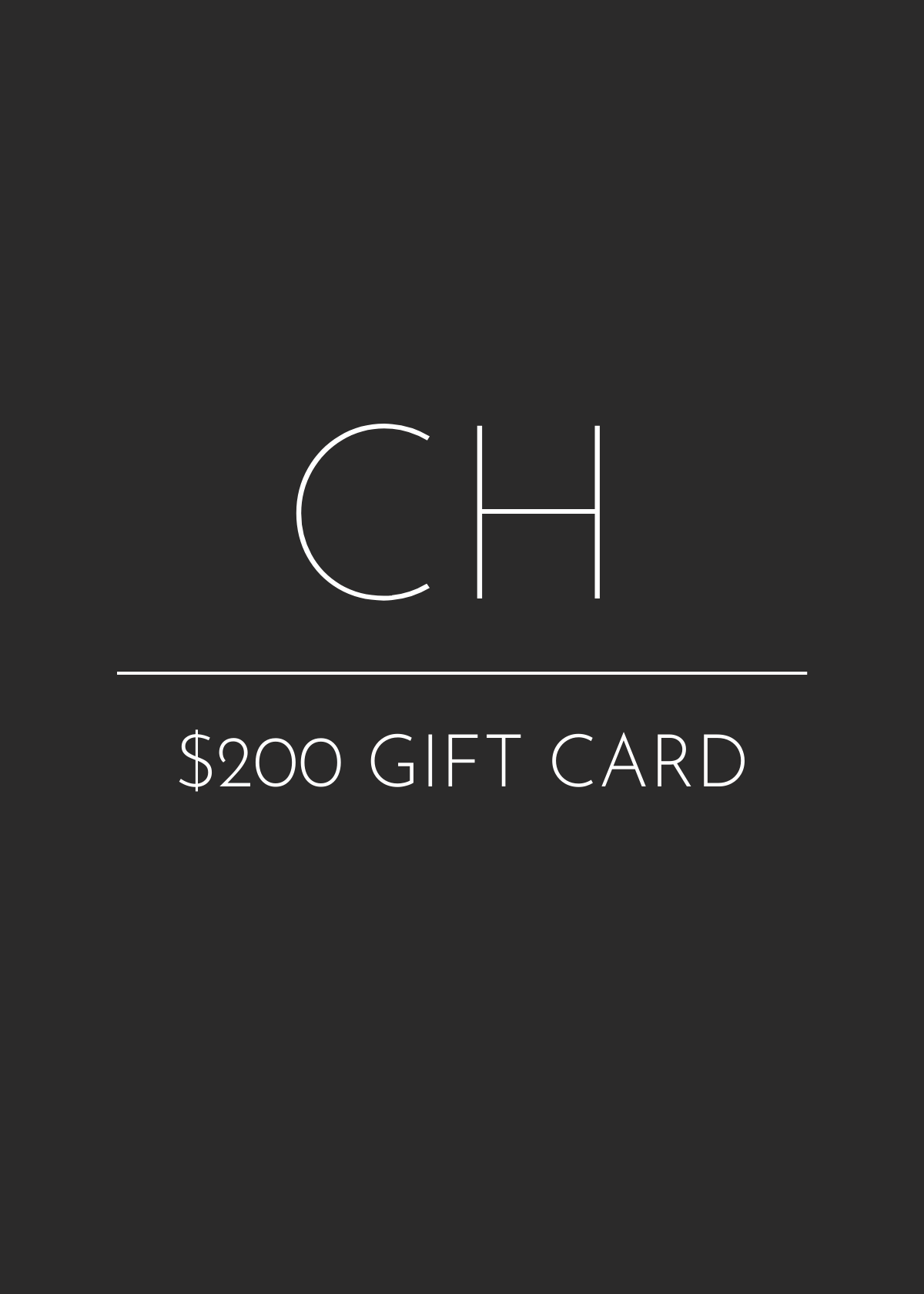 Carriage House e-Gift Card