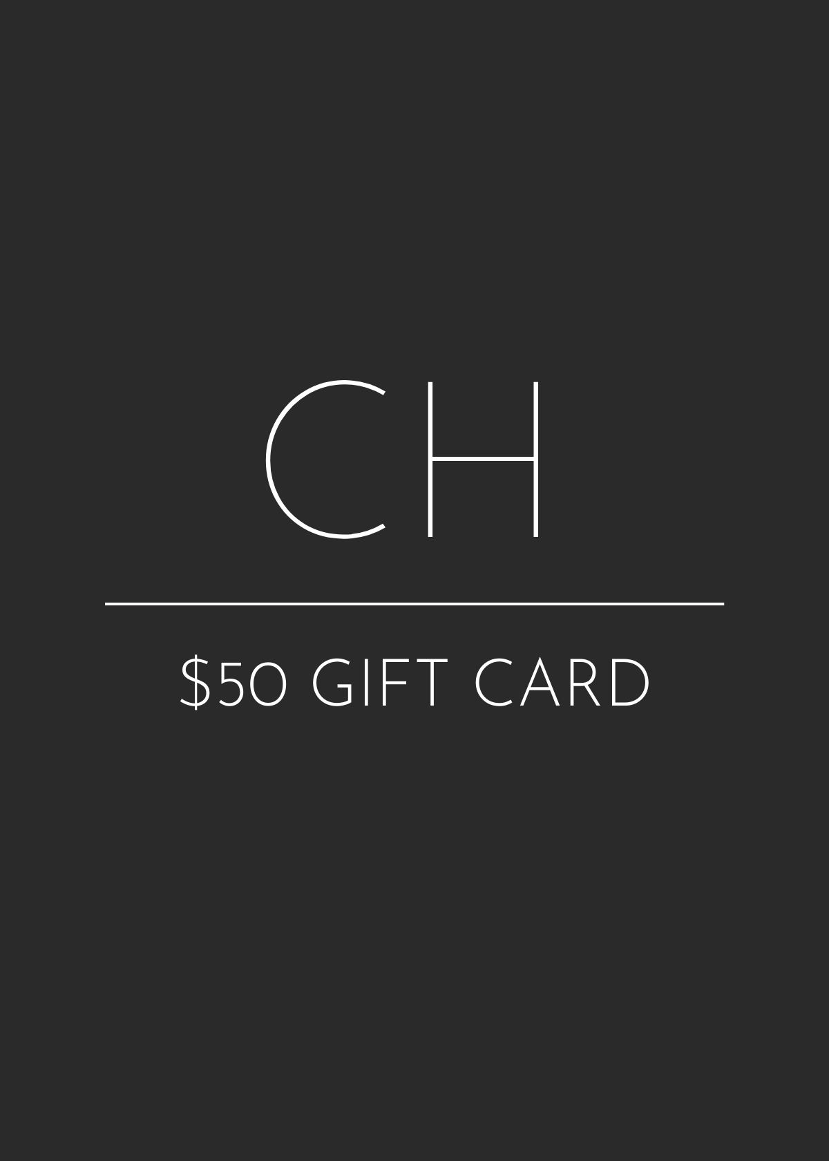 Carriage House e-Gift Card