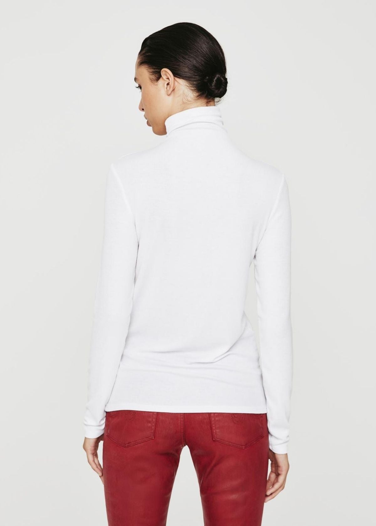 AG Chels Turtleneck in True White