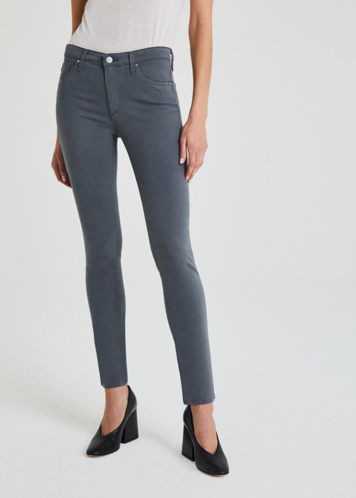AG Prima Cigarette Jean in Folkestone Grey
