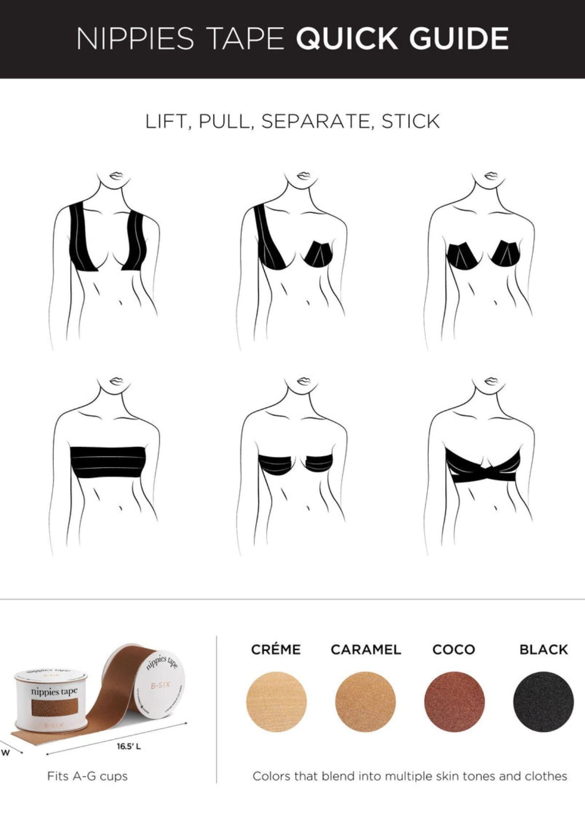 NIPPIES SKIN Breast Tape