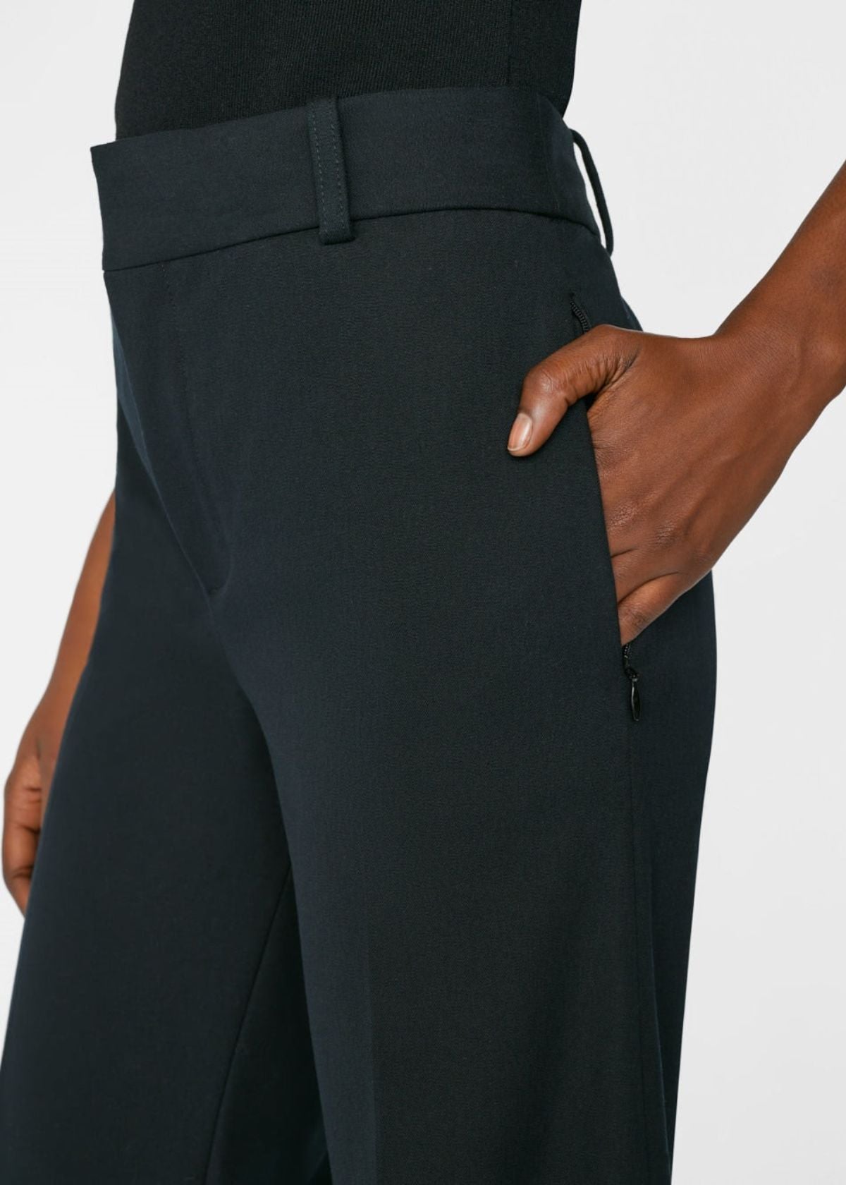 FRAME Le Palazzo Trouser - Navy