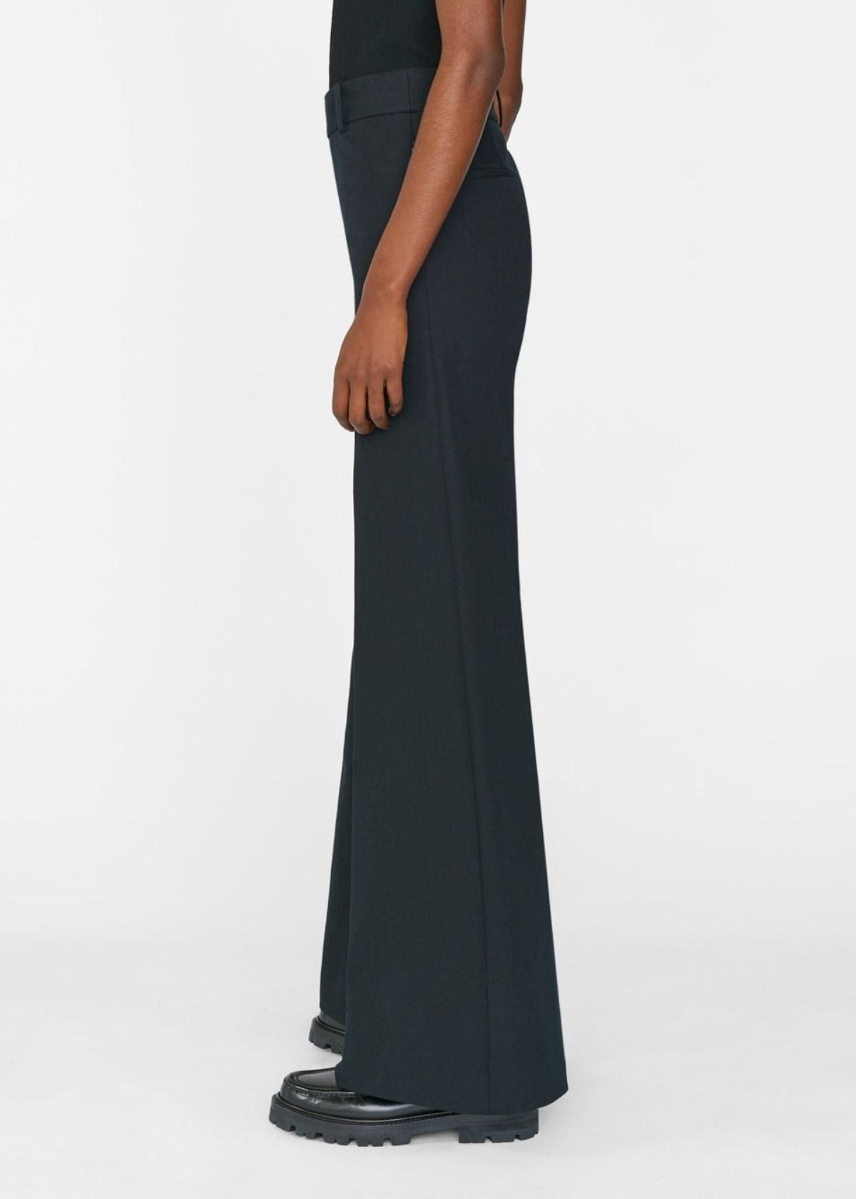 FRAME Le Palazzo Trouser - Navy