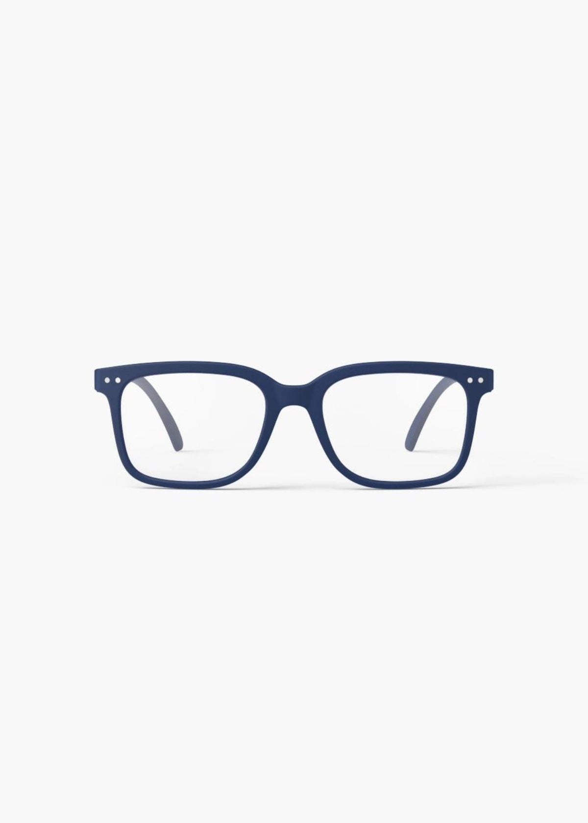 IZIPIZI Rectangular Reading Glasses #L in Navy Blue