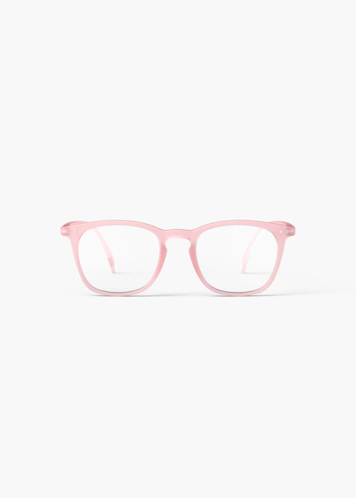 IZIPIZI Trapezium Shaped Reading Glasses #E in Pink