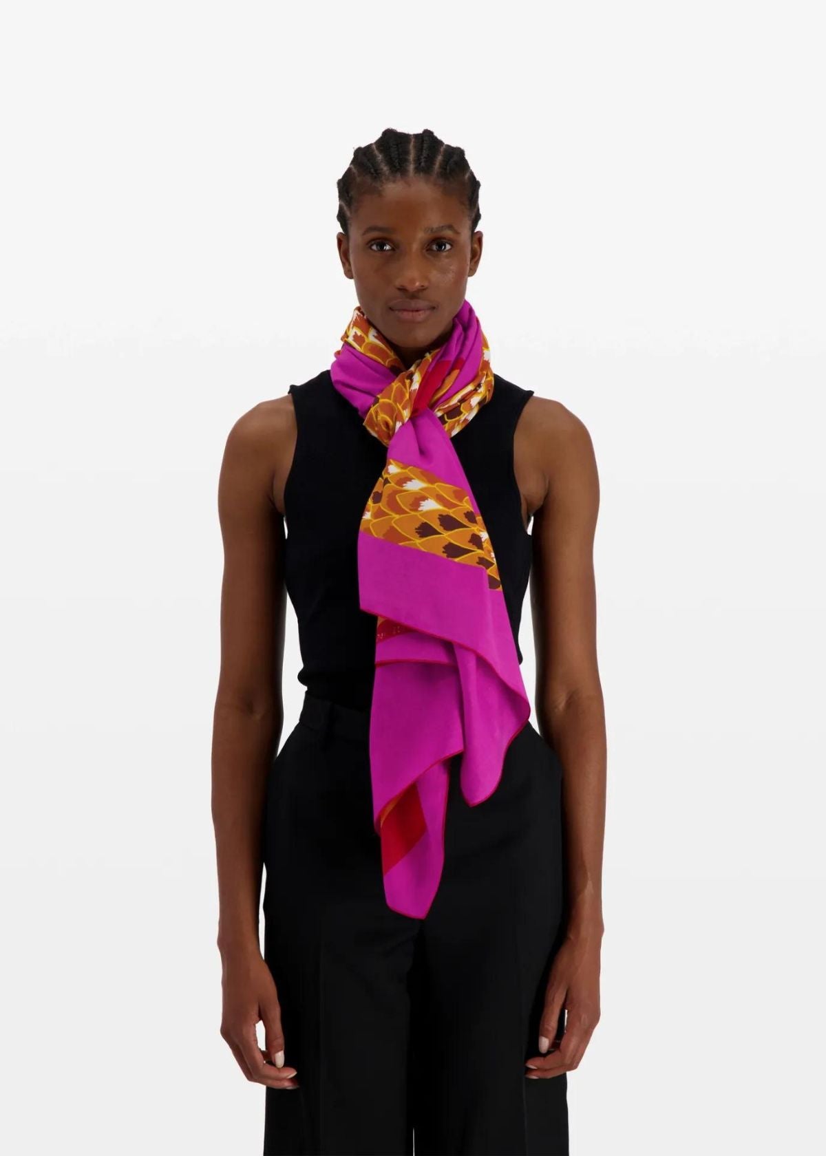 INOUI EDITIONS Neofelis Scarf - Pink