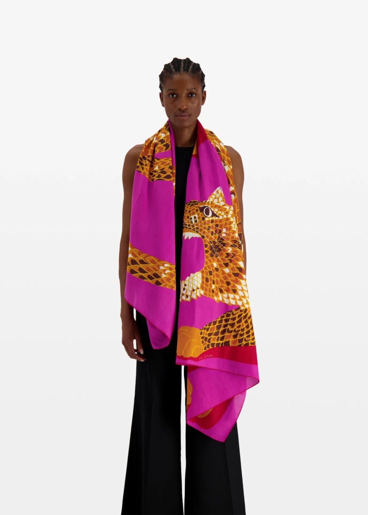 INOUI EDITIONS Neofelis Scarf - Pink
