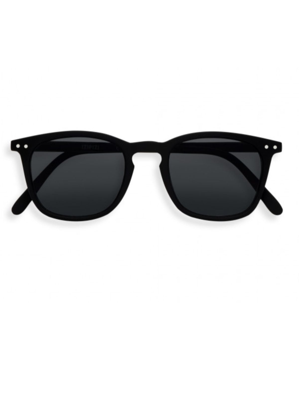 IZIPIZI Reading Sunglasses Shape #E Black with Grey Lenses