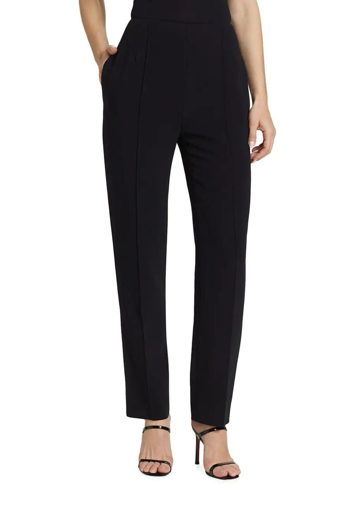 JASON WU COLLECTION Pintuck Straight Leg Pant