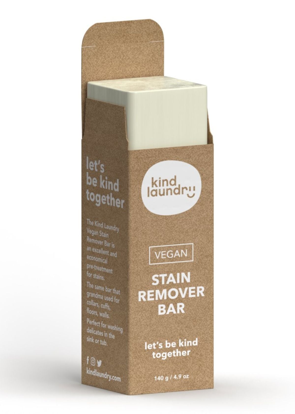 KIND LAUNDRY Vegan Laundry Stain Remover Bar