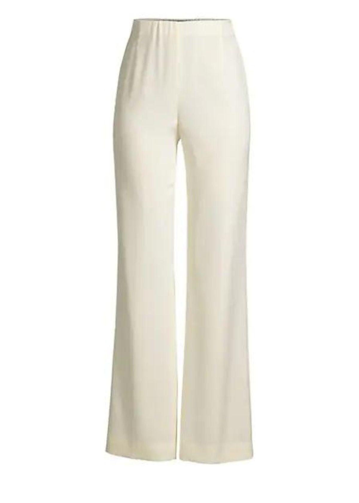 LAFAYETTE 148 Studio Pant in Cloud Silk Crepe de Chine