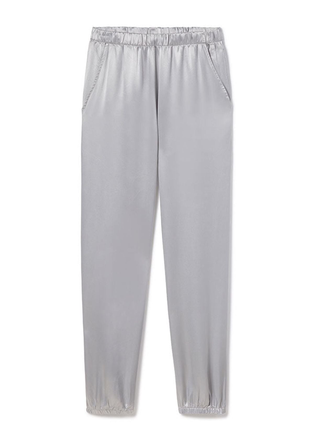 PJ HARLOW Brandy Satin Jogger with Pockets