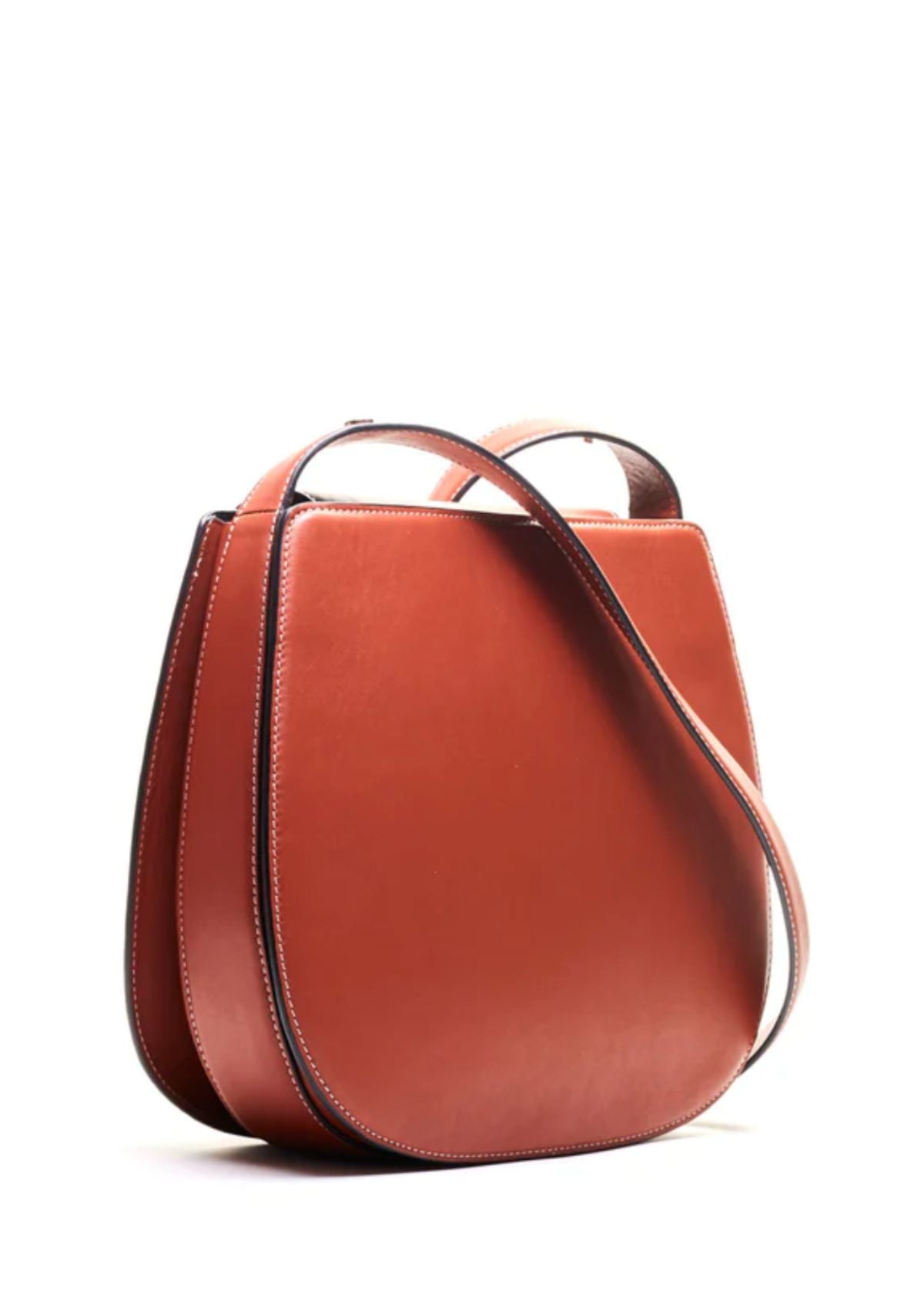 BEHNO Tilda Saddle Bag Convertible Handbag - Terracotta