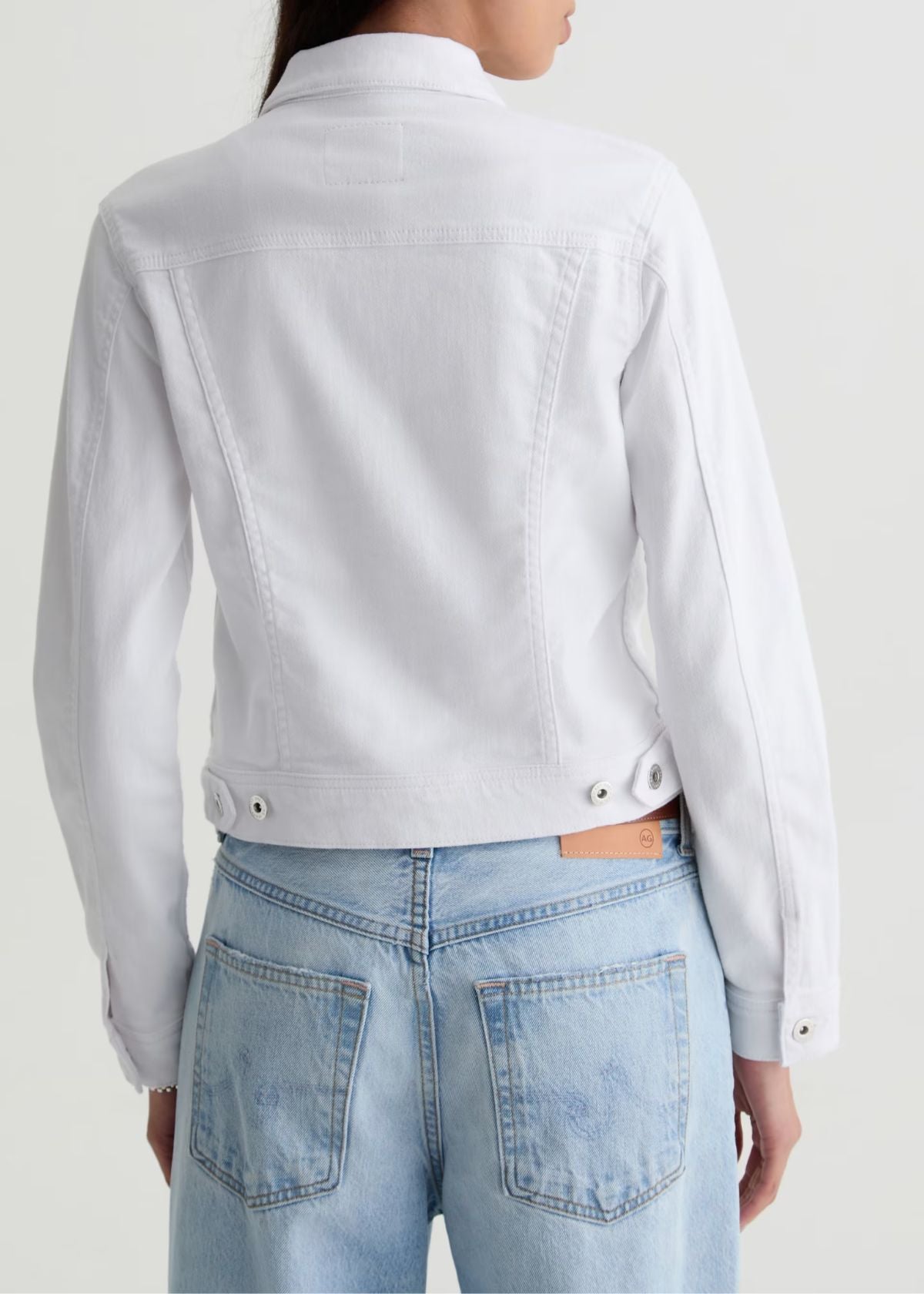 AG Robyn Denim Jacket - White