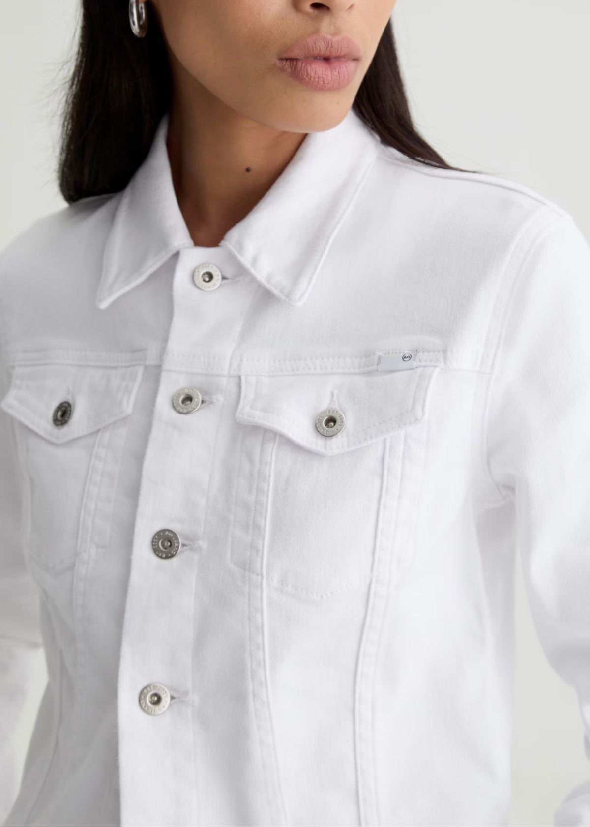 AG Robyn Denim Jacket - White